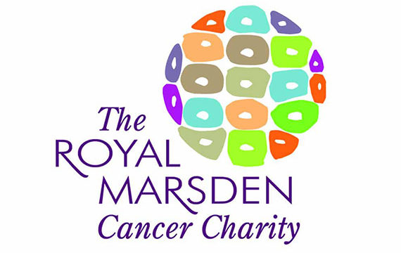 The Royal Marsden Cancer Charity logo.
