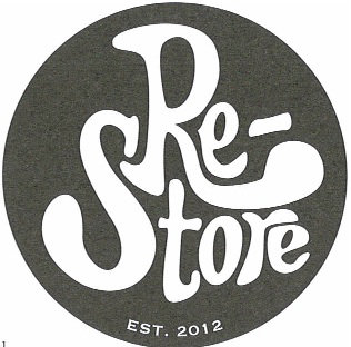 Logo of the school's charity shop Re-store.