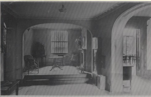 The interior of the old mansion at Bute (demolished 1957)