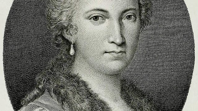 A portrait of Maria Gaetana Agnesi